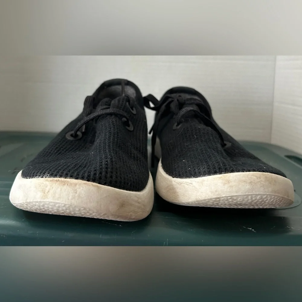 Allbirds Tree Skippers Black Sneakers Women’s 9 Mens EUC - Picture 6 of 10